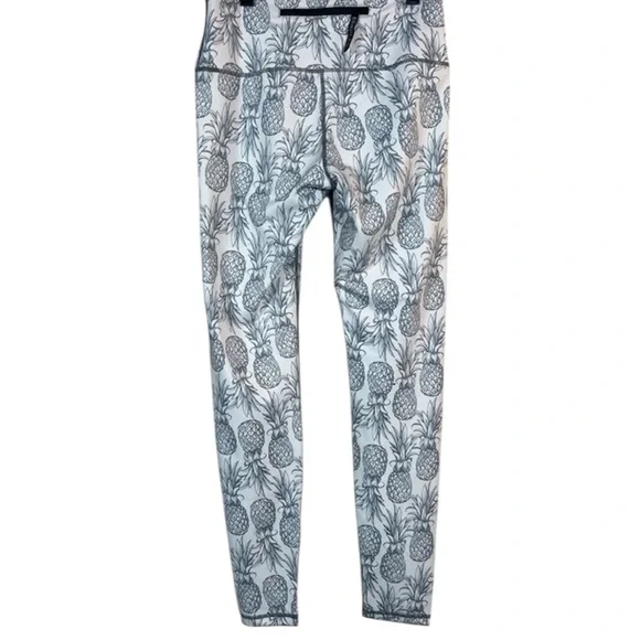 Love Fitness Pineapplee Legging Full Length White Size Small - Picture 3 of 5